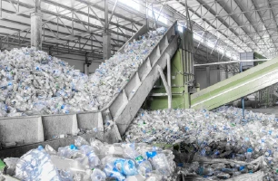 Modern Recycling Factory